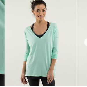 Lulu | Flip Your Dog Long Sleeve in fresh teal (discontinued style!!)